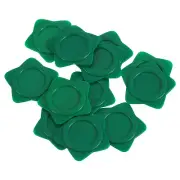 25pcs Ultra Thin Plastic Opening Card Star Pry Opening Tool Green