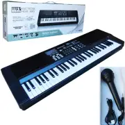 MUSIC Kids 61 Keys Electronic Keyboard Piano with USB MP3 Functions & Microphone