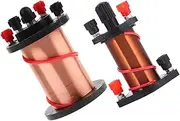 Science Classroom Tool 2pcs Induction Coils Electromagnet Kit Primary Coils for Physics Teaching