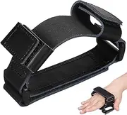 Toyvian French Horn Hand Rest Wear Resistant Rest French Horn Hand Grip Non-Slip Adjustable Leather Hand Holding Strap Instrument Hand Pad