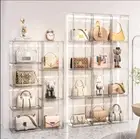 Premium Transparent Stackable Display Case Boxes Storage Sneaker Shoes lego box