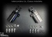 Oil Catch Can Tank Kit Baffled Reservoir w/ Breather Filter for Mercedes GL