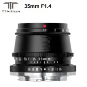 TTArtisan 35mm F1.4 APS-C Manual Focus Lens for Sony E Mount Fujifilm M4/3 Mount