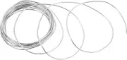 Silver Aluminum Wire for Crafting Jewelry Decor Flexible Sculpting Wire for Artists Durable Oxidized Metal Strips for Creative Projects