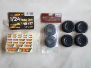 SCX24 Wheels & Tires NEW Plus Crazy Crawler Laser Foams & Two Falken RC4WD Tires