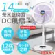 免運!【禾聯HERAN】14吋奈米銀抑菌DC風扇 HDF-14AH73U HDF-14AH73U (3入,每入1759.7元)