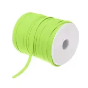 1/4 Inch Double Fold Bias Tape Continuous Bulk Bias Tape (Light Green 100 Yards)