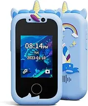 Lifesparking Kids Phone - Kids Smart Phone Toys, Kids Phone, Mini Phone for Kids, Kids Smart Phone for Girls (Blue)