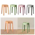 Round Stool Portable Dining Table Stool for Dining Room Restaurant Apartment