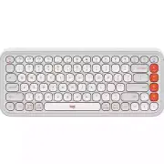 Logitech POP Icon Keys Wireless Keyboard (Off White) Free Postage