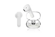 PHILEX Ergonomic Design and Touch Control 1.4 MIC ENC Wireless Earbuds White