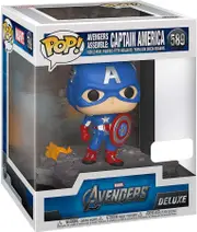 Funko Pop Marvel Avengers Assemble Captain America Deluxe #589