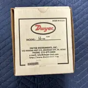 Dwyer Instruments Dm-1108 Digital Differential Pressure Gauge, 5 In Dial, 1/8