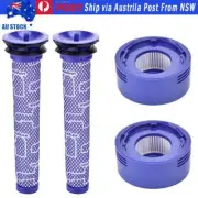 4PCS Filters Replacement Compatible with Dyson V7 V8 Animal and Absolute Vacuum