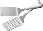 Metal Spatulas Set SUS304 Stainless Steel Griddle Spatula Slotted Hamburger
