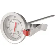 Avanti Stainless Steel Candy & Deep Fry Kitchen/Cooking Thermometer Probe w/Clip
