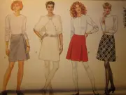 4159 Vintage Butterick SEWING Pattern Misses VERY EZ Skirt UNCUT OOP NEW