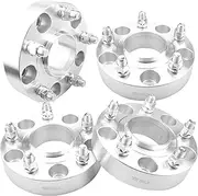 UNITHUB 1.5 Inch 5x5.5 Wheel Spacers to 5x139.7mm Hubcentric Wheel Adapters Spacers with 5 Lug 77.8mm Hub Bore M14x1.5 Studs Compatible for Ram 1500 Classic 2012-2024 (Set of 4)