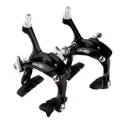 Highway Brake Caliper Rode Bike C Brake Calipers Dual-Pivot U-shape Bike Brake Accessories black_Set before and after the clamp