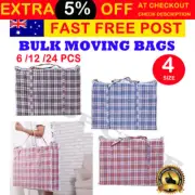 NEW Extra Large Storage Bags Packing Bag Clothes Moving Travel Small Medium Bulk
