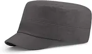 [HAMKVBPR] Flat Top Cap Full Seal Outdoor Short Brim Large Size Duck Tongue Cap for Women and Men