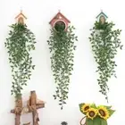 Garden Ivy Wall Hanging Outdoor Green Plant Fake Flowers Artificial Plant Vines