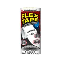 在飛比找蝦皮商城優惠-美國FLEX TAPE 強固型修補膠帶 8吋特寬版 (白色 