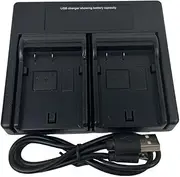 USB LED Dual Camera Battery Charger for D-Li90 DLI90 DL190 D-BC90, Compatible with 39830 39835 645D 645Z 645Z IR K-01 K01 K-1 K-1 K-3 K-3 II K-3 Mark III K-5 K5 K-5 II K-5 IIs K-7 K7