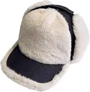 Winter Hat Beanie Hat Womens Winter Hat Thick Warm Pilot Hood Cap Windproof Earflap Beanie Trapper Hat Winter Cap