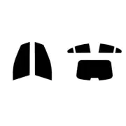 For Renault Fluence 4-door Saloon 2009-12 Full Pre Cut Window Tint Kit Film Film