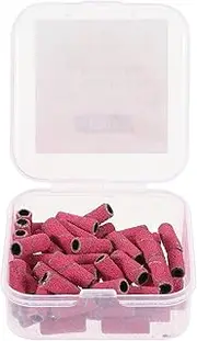 MOTHNUR Nail Art Accessory 50pcs Nail Sanding Bands Mini Bands for Gel Polish Removal