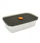 【現貨】便當盒 餐盒 英國熊日式不鏽鋼保鮮盒-600ML 正方形飯盒 飯盒 密封盒 外帶盒 午餐盒 (6.1折)