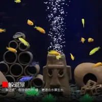 在飛比找蝦皮商城優惠-多款式 魚缸造景 魚蝦躲避 水族陶罐 水族配件 蝦屋 躲避屋