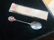 VINTAGE VERSILBERT SILVER PLATED DEMITASSE SPOON - SWITZERLAND