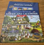 Vintage Charles Wysocki Americana 2002 Wall Calendar w/Cover Never Used No Marks