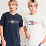 【TOMMY HILFIGER】男版 線條國旗 文字LOGO 上衣 短袖 T恤 現貨 短T 美國代購(平輸品)