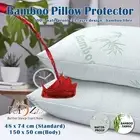 Nature Bamboo Waterproof Pillow Protector Cover Standard Body Size Pillow case