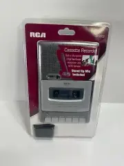 SEALED RCA Personal Portable Cassette Tape Player Recorder Stand Up Mic RP3503