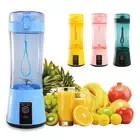Portable Electric Fruit Juicer Wireless USB Rechargeable Mini Mixer Smoothie