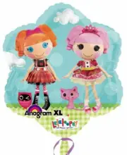Broward Balloons Lalaloopsy Mylar 18 Inch Foil Balloon (Qty 2)