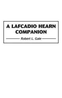 在飛比找博客來優惠-A Lafcadio Hearn Companion