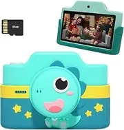 Children's Camera, 3.0 Inch Touchscreen Children's Camera, 48MP 1080P Digital Camera Children, WiFi & USB Camera Children with 32GB SD Card, Gifts for 3 4 5 6 8 7 9 10 11 12 Years Boys and Girls