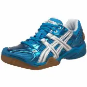 NEW ASICS Gel Domain 2 Womens Volleyball Court Shoes DIVA blue 10.5