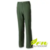 在飛比找momo購物網優惠-【Fit 維特】男-防潑彈性保暖長褲-橄欖綠 FW1804-