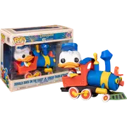 Disneyland: 65th Anniversary - Donald Duck on the Casey Jr. Circus Train Attraction Deluxe #01 Pop! Vinyl