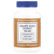 2 X The Vitamin Shoppe, Grape Seed Extract, 100 mg, 120 Vegetable Capsules