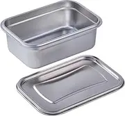 CozyState 3 Inch Deep Loaf Pan with Lid,304 Stainless Steel Sourdough Bread Pan for Baking Oven Dishwasher Freezer Safe(1.5L,1.6QT)
