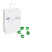 1lb Bag Apple Green Ice Rocks Table Scatter Wedding Event Party Vase Decor