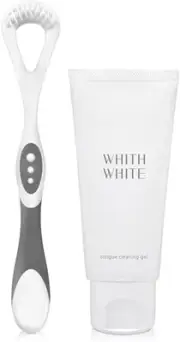 Fis White Tongue Polishing Gel Tongue Brush Included 80g Bad Breath Care Hy 920