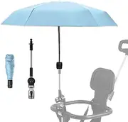 Nakazawa Adjustable Steering Angle, Clip-On All-Round Protection, Convenient and Lightweight, for Sun Protection, Stroller Umbrella, Baby Umbrella Stroller Accessory